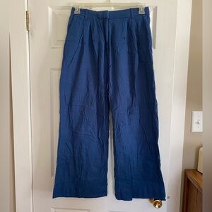 Abercrombie & Fitch Curve Love Sloane Linen Pants